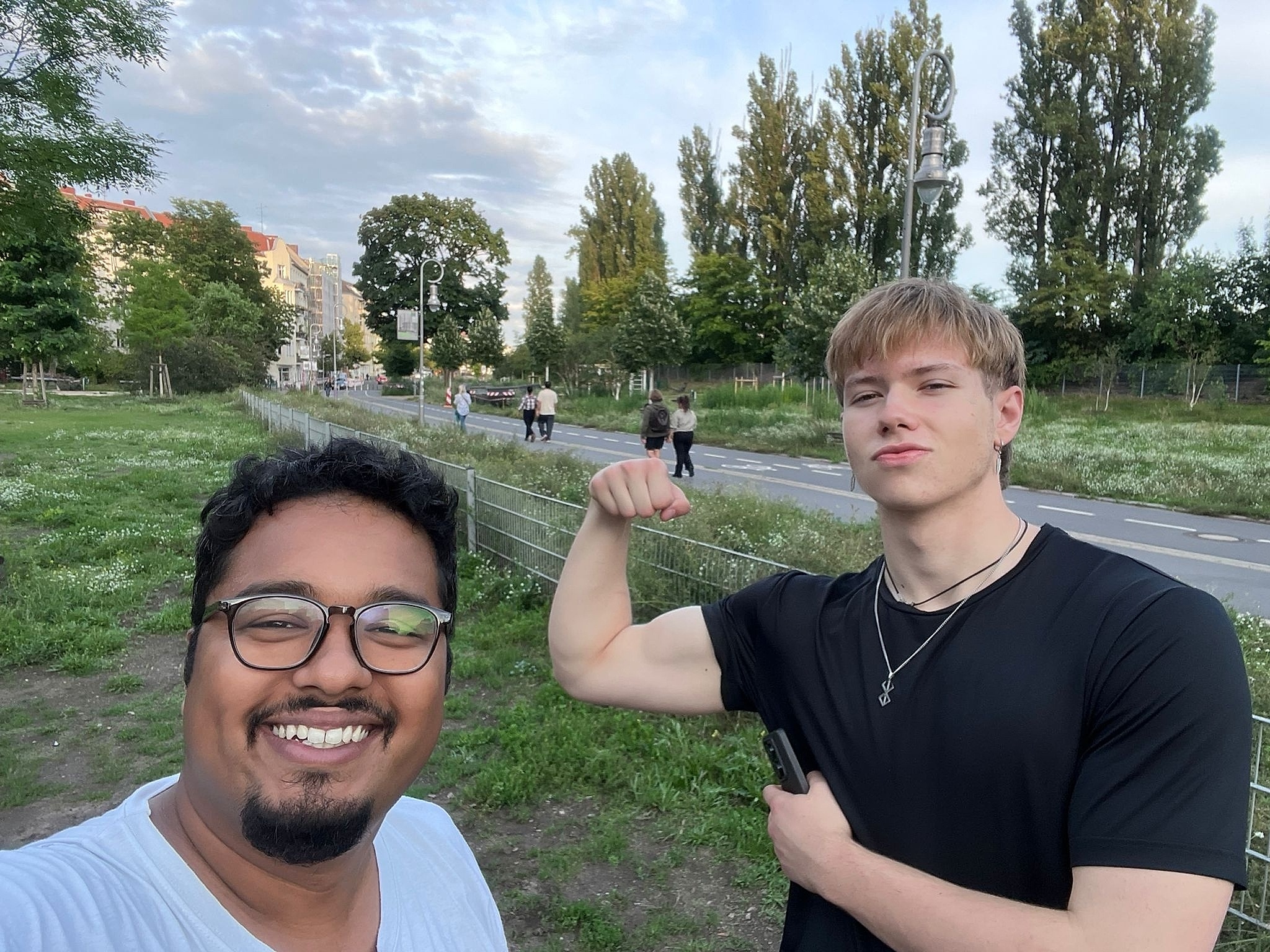 Jan Paulsen mit einem Klienten